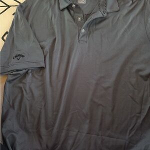 Callaway Gray Performance Polo Shirt